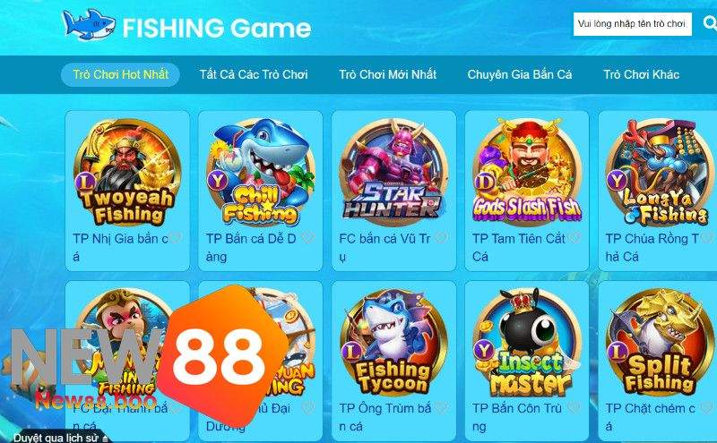 Bắn Cá NEW88
